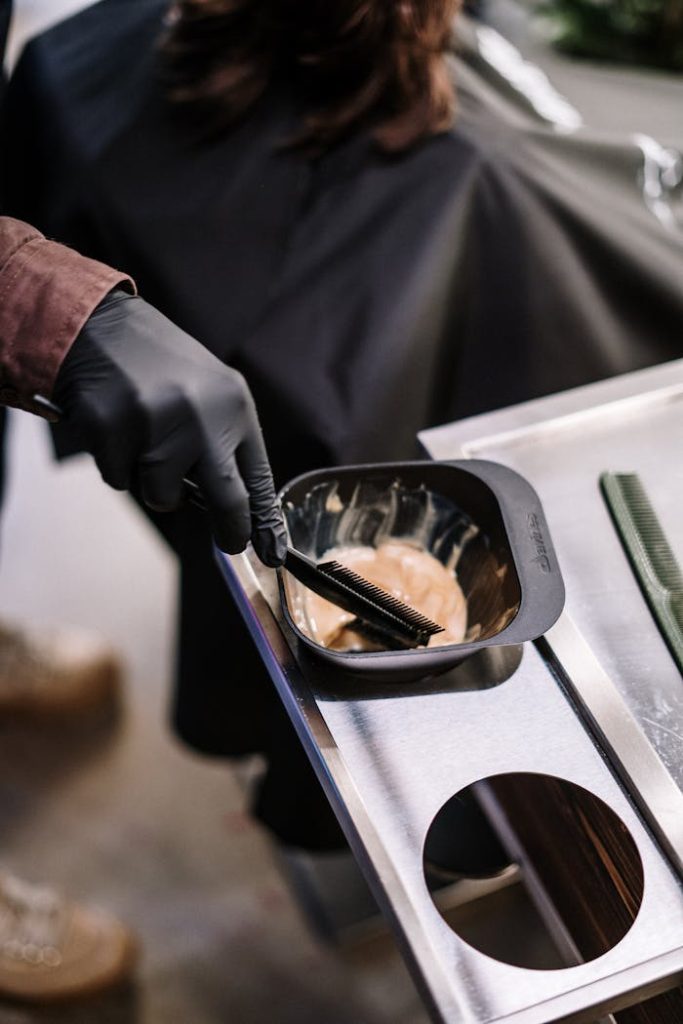 Person Holding Black Ceramic Bowl